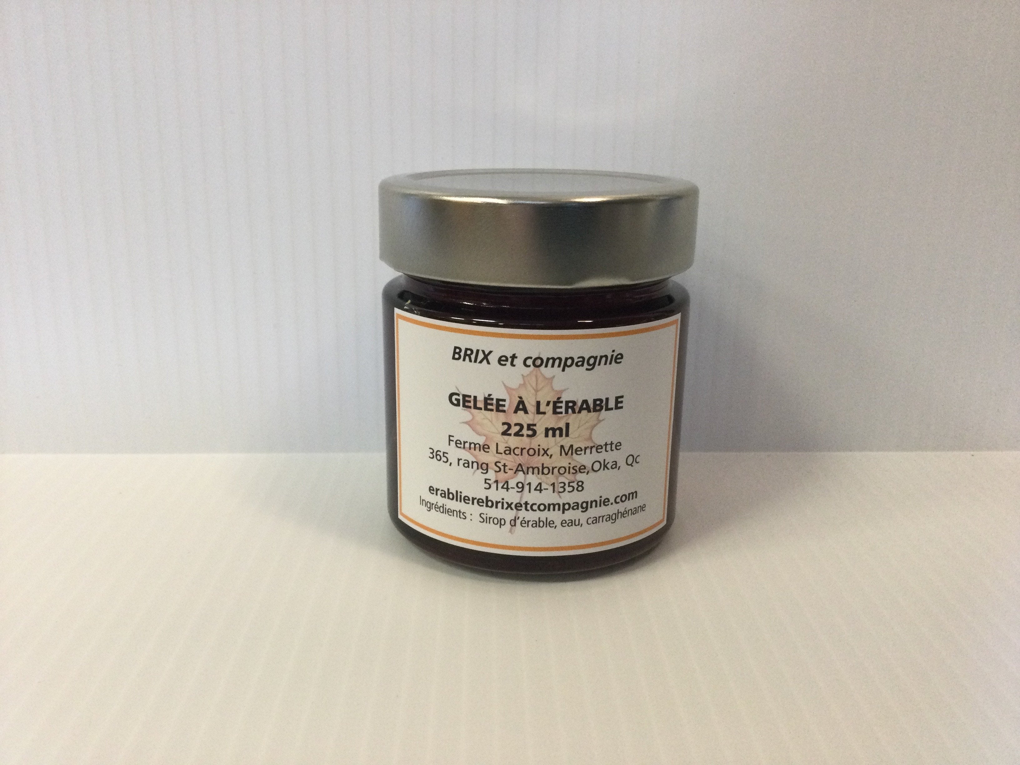 Gelée à l'érable (Maple jelly)